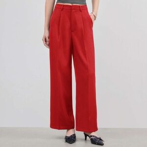 Cider Red Wide Leg Pants. Fits like a 12